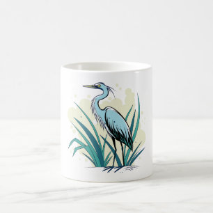 Blue Heron  Coffee Mug