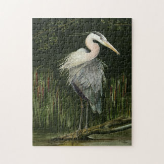 Blue Heron Jigsaw Puzzle