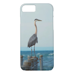 Blue Heron Looking Into The Blue Case-Mate iPhone Case