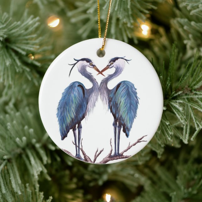 Blue Heron Ornament (Tree)