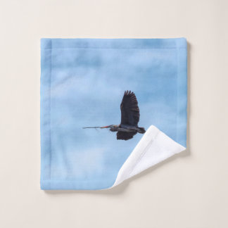 Blue Heron Wash Cloth