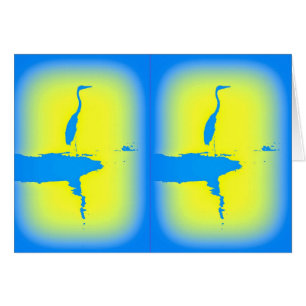 blue herons sunrise