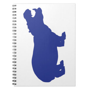 Blue-Hippo Notebook