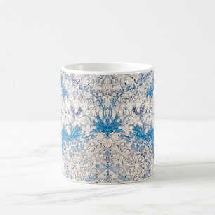 Blue Honeysuckle (by William Morris) Coffee Mug
