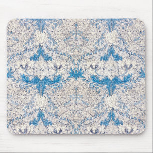 Blue Honeysuckle (by William Morris) Mouse Pad
