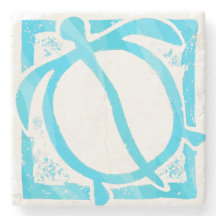 Blue Honu coaster