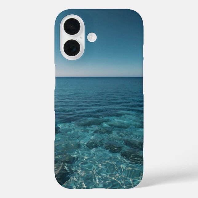 Blue Horizon Case-Mate iPhone Case (Back)