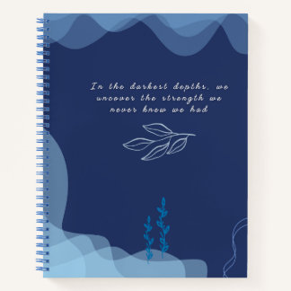 Blue Horizon Spiral Notebook