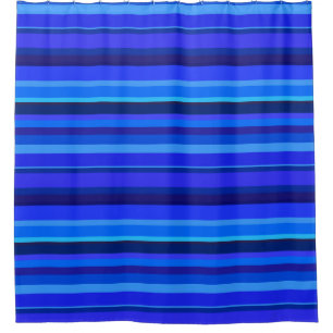Blue horizontal stripes