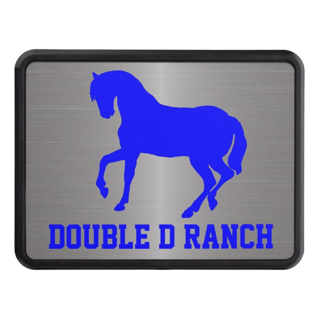 Blue Horse Custom Trailer Hitch cover (Front)
