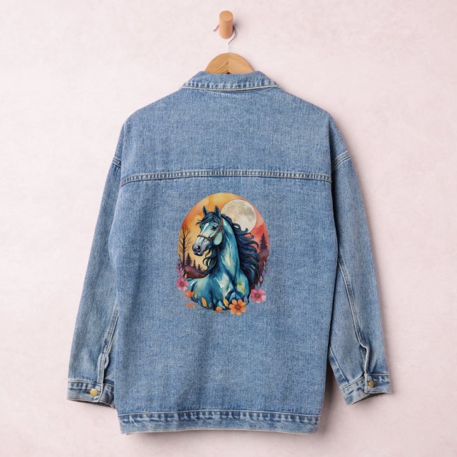 Blue Horse Dream Denim Jacket (Hangar)