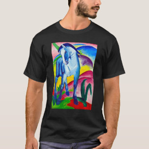 Blue Horse Franz Marc Expressionist Cubism Modern  T-Shirt