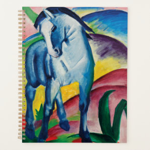 Blue Horse I par Franz Marc  