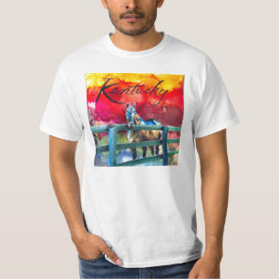 Blue Horse in the Bluegrass T-Shirt