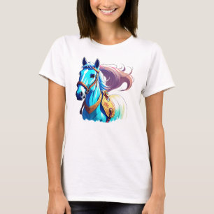 Blue Horse T-Shirt