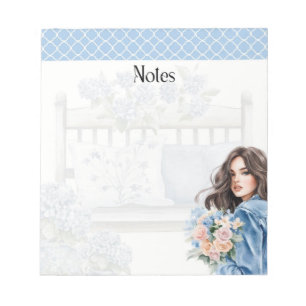 Blue Hour Blooms: Soft & Serene Notes Collection