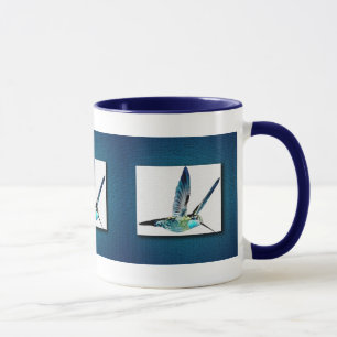 Blue Hummingbird Mug