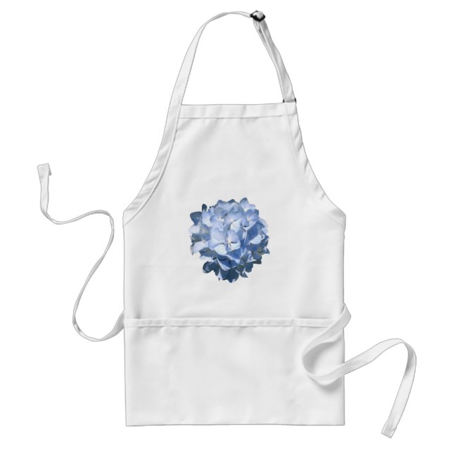 Blue Hydrangea apron (Front)