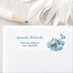 Blue Hydrangea Baby Shower Address