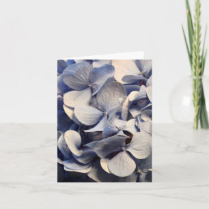 Blue Hydrangea Blank Notecards