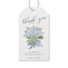 Blue Hydrangea Bouquet Blue Ribbon Bridal Shower