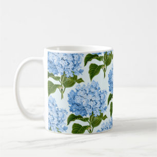 Blue Hydrangea Coffee Mug