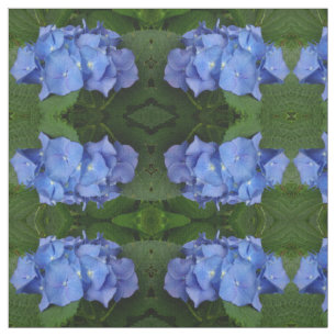 Blue Hydrangea Fabric