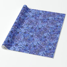 Blue Hydrangea Floral