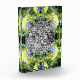 Blue Hydrangea Flower Create Your Own  Photo Block