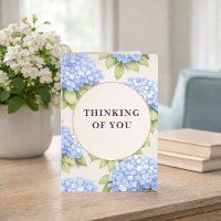 Blue Hydrangea Flowers | Thinking Of You 