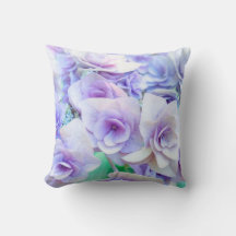 Blue hydrangea flowerss
