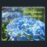 Blue Hydrangea Garden Calendar Floral Botanical<br><div class="desc">Blue Hydrangea Garden CALENDARS, Change the DATE to any Year and Month, HYDRANGEA FLOWERS Calendars, Hydrangeas Flowers Calendar, Gift Calendars, Christmas Gifts, OFFICE ART, Corporate Client Git Calendars, Artwork Calendars, White Pink Purple Blue Hydrangeas, Botanical Floral Flower Wall Calendars, Garden Landscapes. BASLEE TROUTMAN FINE ART COLLECTIONS. Bookmark this site for...</div>