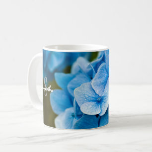 Blue Hydrangea Mug