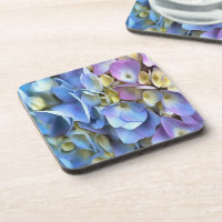 Blue Hydrangea Shrub Artistic Bossom