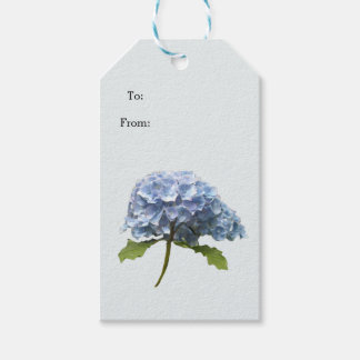 Blue Hydrangea Stem Gift Tags