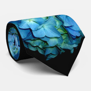 Blue Hydrangea Tie