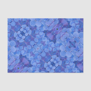 Blue Hydrangea Tissue Paper