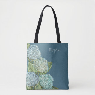 Blue Hydrangea Tote Bag