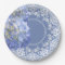 Blue Hydrangea White Lace Party Wedding Reception