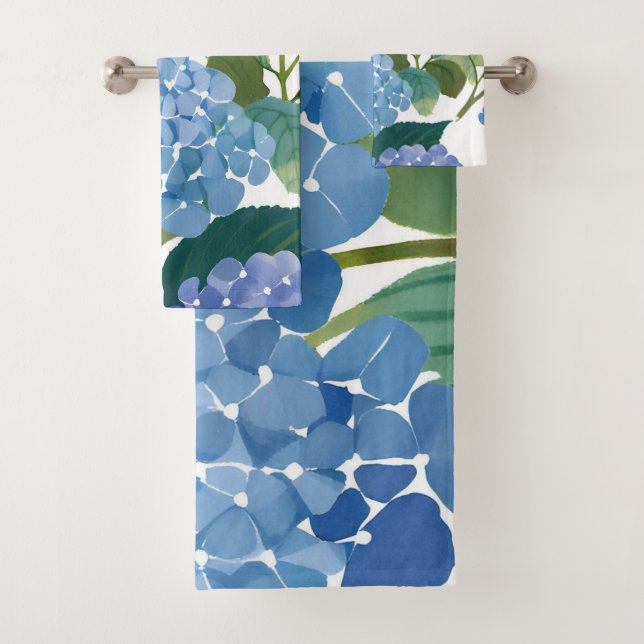 Blue Hydrangeas | Beau Floral Bush (En situation)