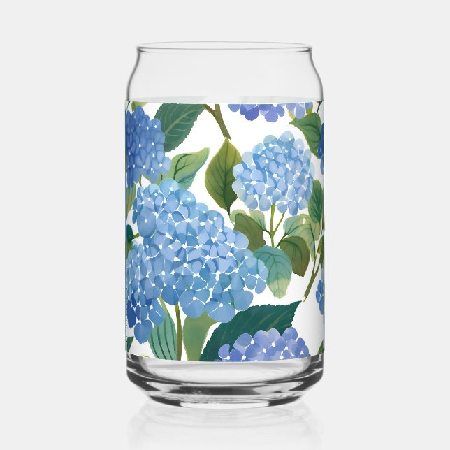 Blue Hydrangeas | Beautiful Floral Bush (Recto)