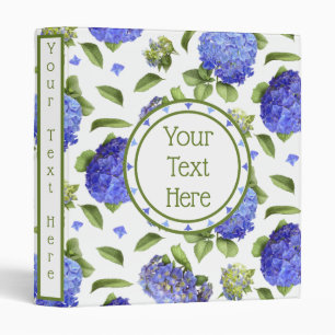 Blue Hydrangeas Binder