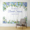 Blue Hydrangeas Bridal Shower Photo Booth Backdrop