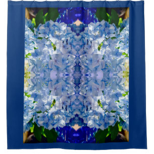 Blue Hydrangeas Pattern