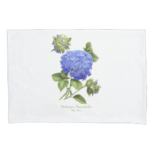 Blue Hydrangeas Pillowcase