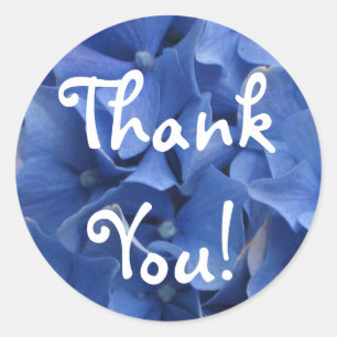 Blue Hydrangeas Sticker