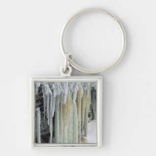 Blue Ice and Ground Water Run Off; Tahquamenon Keychain