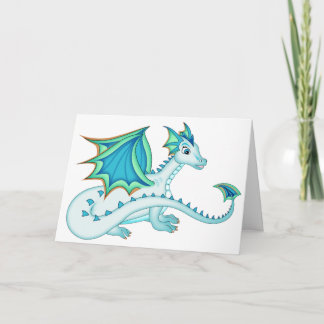 Blue Ice Dragon Card
