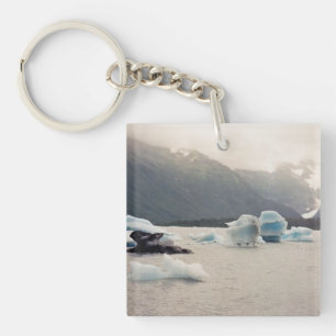 Blue Ice Keychain