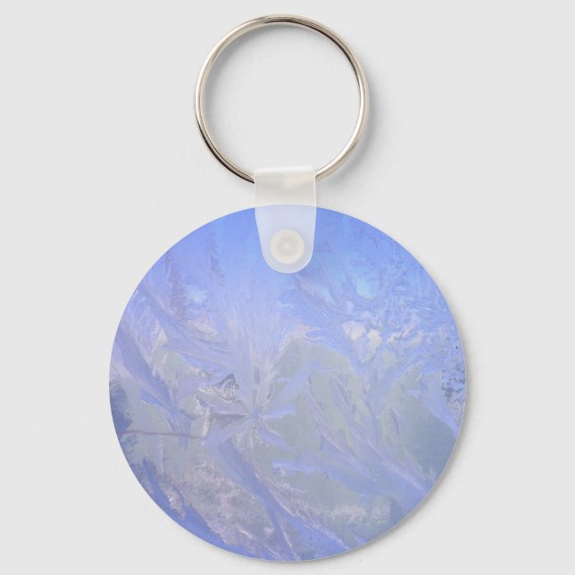 Blue ice keychain (Front)